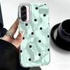Elegante Handyhülle Für Samsung Galaxy A16 A56 A54 A07 A55 A17 A37 A15 A57 Künstlerisch Bunt Kreisförmige Punkte Hülle Damen Wasserwelle