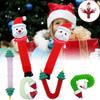 Christmas Pop Tube Telescopic Tube Santa Claus Kid Decompression Toy Xmas Gift