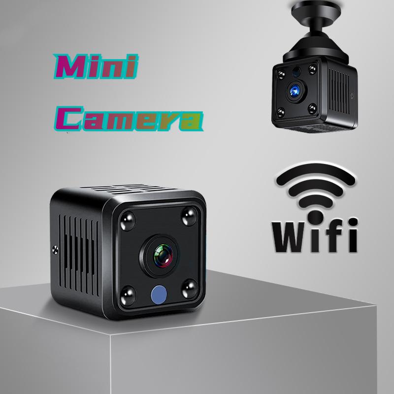 

High Definition Security Monitoring Camera, Home Wireless WiFi Camera, Indoor Infrared Night Vision Network Camera No bracket чорний
