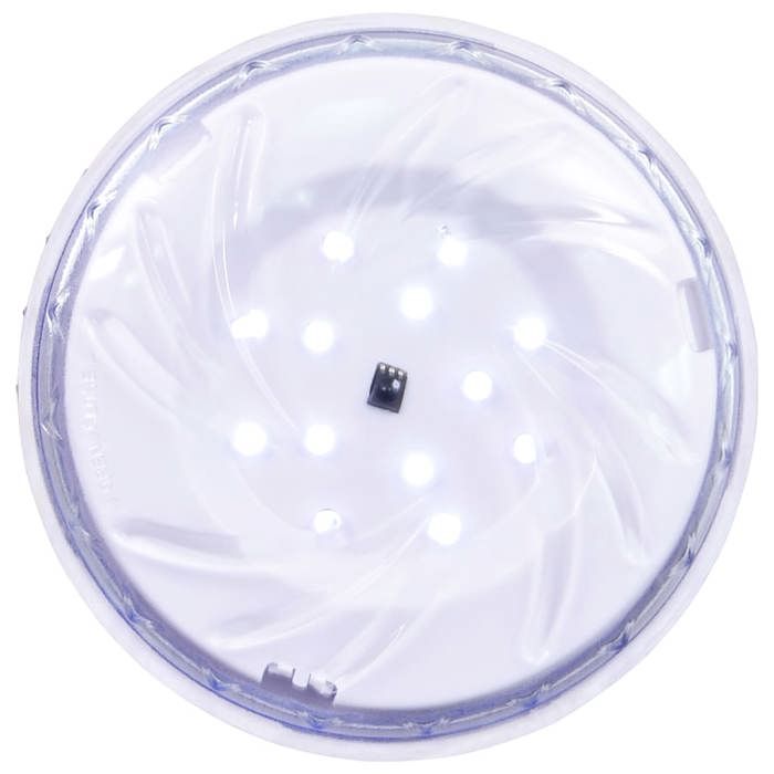 VidaXL LED Schwimmende Unterwasserlampe für Pool mit Fernbedienung Unterwasserbeleuchtung Brunnen Aquarium See Landschaft 92296