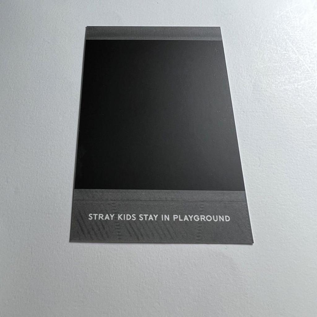 [USED] Stray Kids Seungmin Trading Card Pola Playground Photo Book