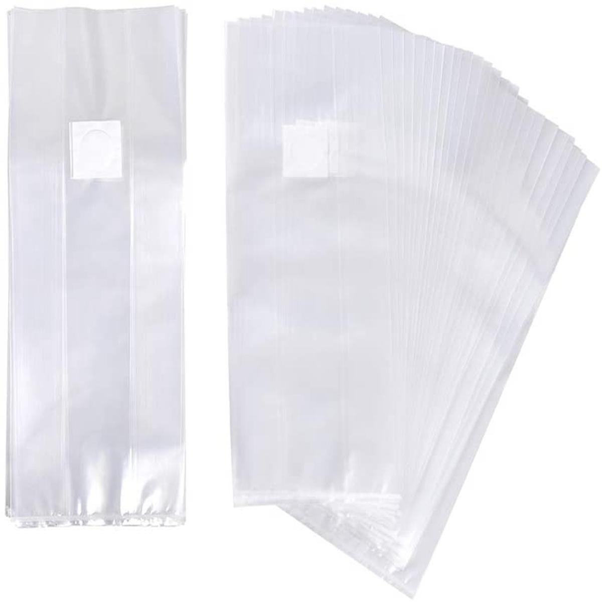 

20 шт. Дышащие посадочные мешки для выращивания съедобных грибов, садовые принадлежности, мешки для выращивания грибов, инокуляционные мешки 20pcs