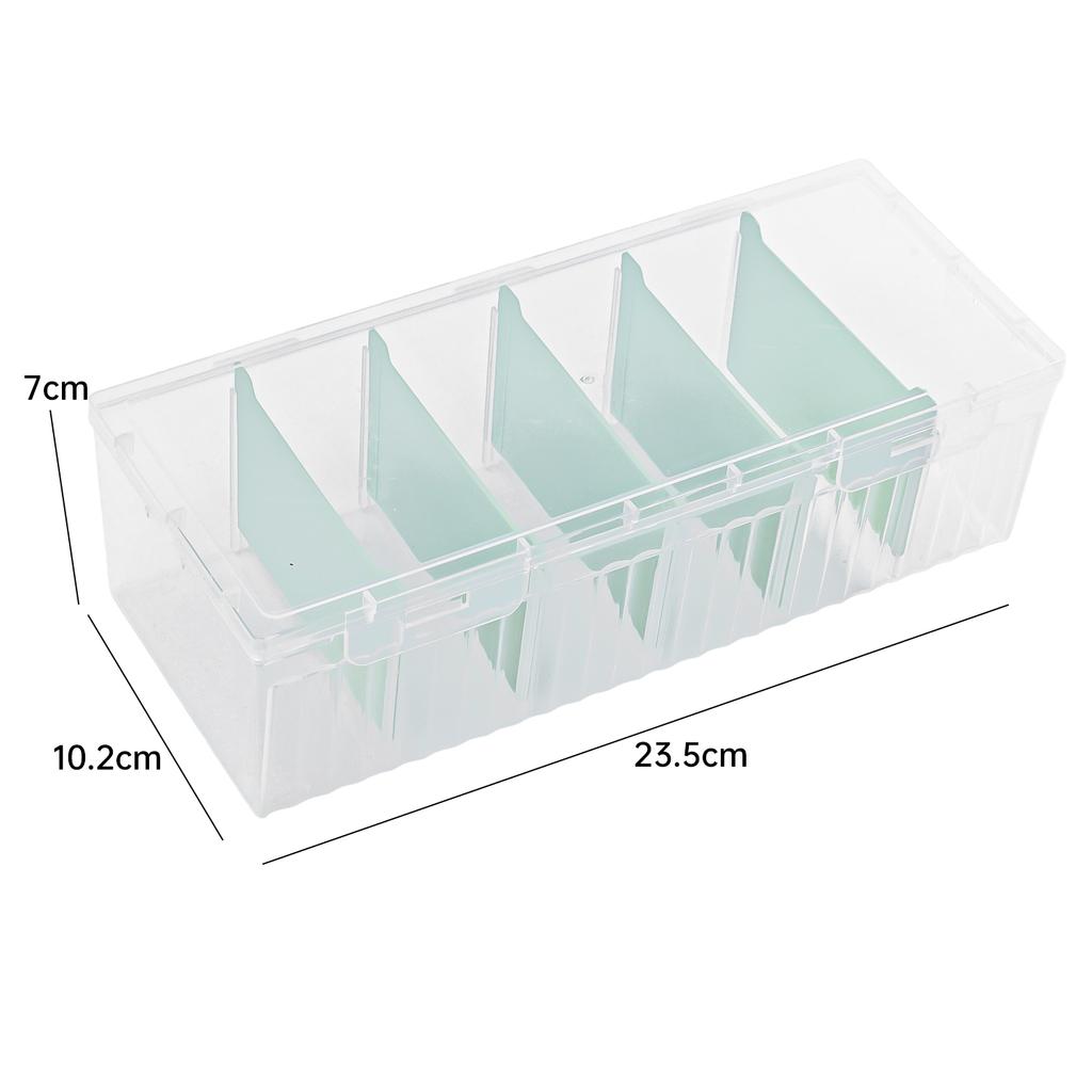 Game Card Flip Storage Box Plastic Playing Cards Case Transparent Clear Poker Boxes Adjustable Board Organizer Container