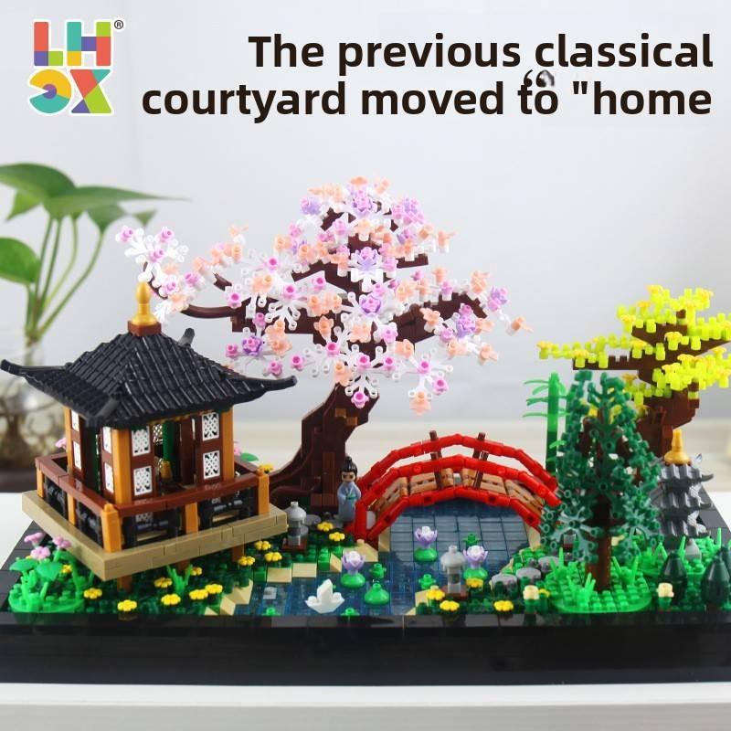 Garden Zen Assembling Building Block Toys Ornaments For Daily Childrens Gift