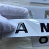 AAZQ1 OUTLANDER Letter ABS Plastic Car Logo Is Suitable for Body Trunk Tail Side Sticker Decorative Decal Accessories