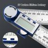 Steel Digital Protractor with Large LCD Display High Accuracy Digital Angles Gauges for Accurate Angles Measurements