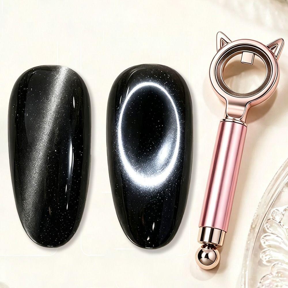Uniform Magnetic Force Hollow Out Cat Eye Magnet Manicure Tools  Can Easily DIY Cat Eye Effect