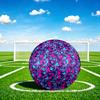 1pc Abstract Geometric Theme Soccer Ball Football, Size 5, Lightweight PVC, Outdoor Training Soccer Ball,Gift j60431