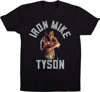 Železný Mike Tyson Tričko Letní Bavlněné Krátký Rukáv O Krk Unisex Tričko Nové S3XL