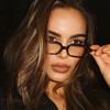 New Fashion Unisex Small Square Frame Glasses for Woman Man Glasses for Party Eyeglasses Female Decorative Spectacles Glasses