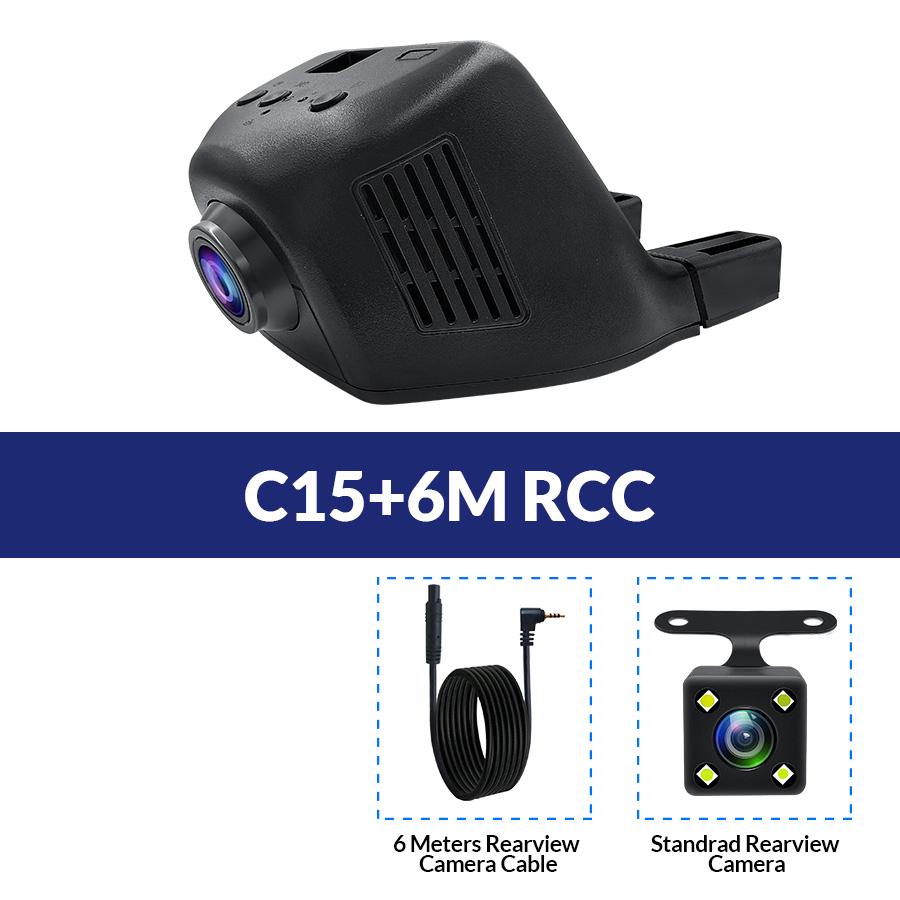 Cheap EACE Mini Wifi Car Dvr Dash Video Recorder Camcorder Dual Lens