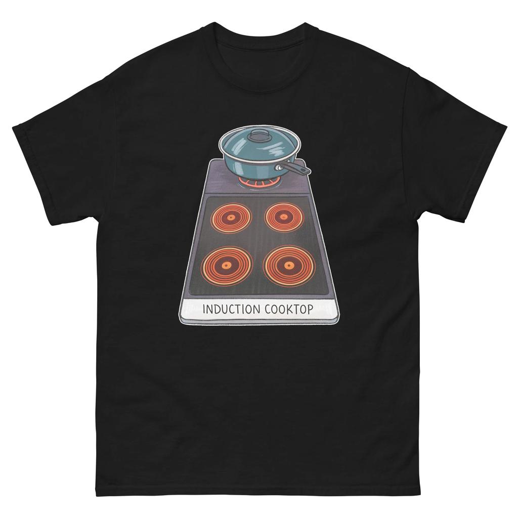 Induktionskochfeld Haushaltsgerät Elektronik T-Shirt