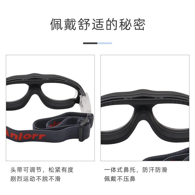 New children's basketball glasses, outdoor sports goggles, impact-resistant and explosion-proof protective eyewear for football, golf, and basketball