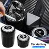AABAL1 Car Ashtray One Touch Open Portable Ashtray Cup Auto Interiors For Volvo Rdesign V60 V40 XC90 S60 C30 XC60 V50 V70 S90 AWD XC40