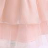 3-10 Years Baptism Wedding  Dress for Baby Girl First Birthday Party Wear Cute Sleeveless Toddler Girl Christening Gown Clothes
