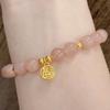 2025 Sun High-Quality Niche Original Exquisite Design Fortune Pendant Women's Bracelet