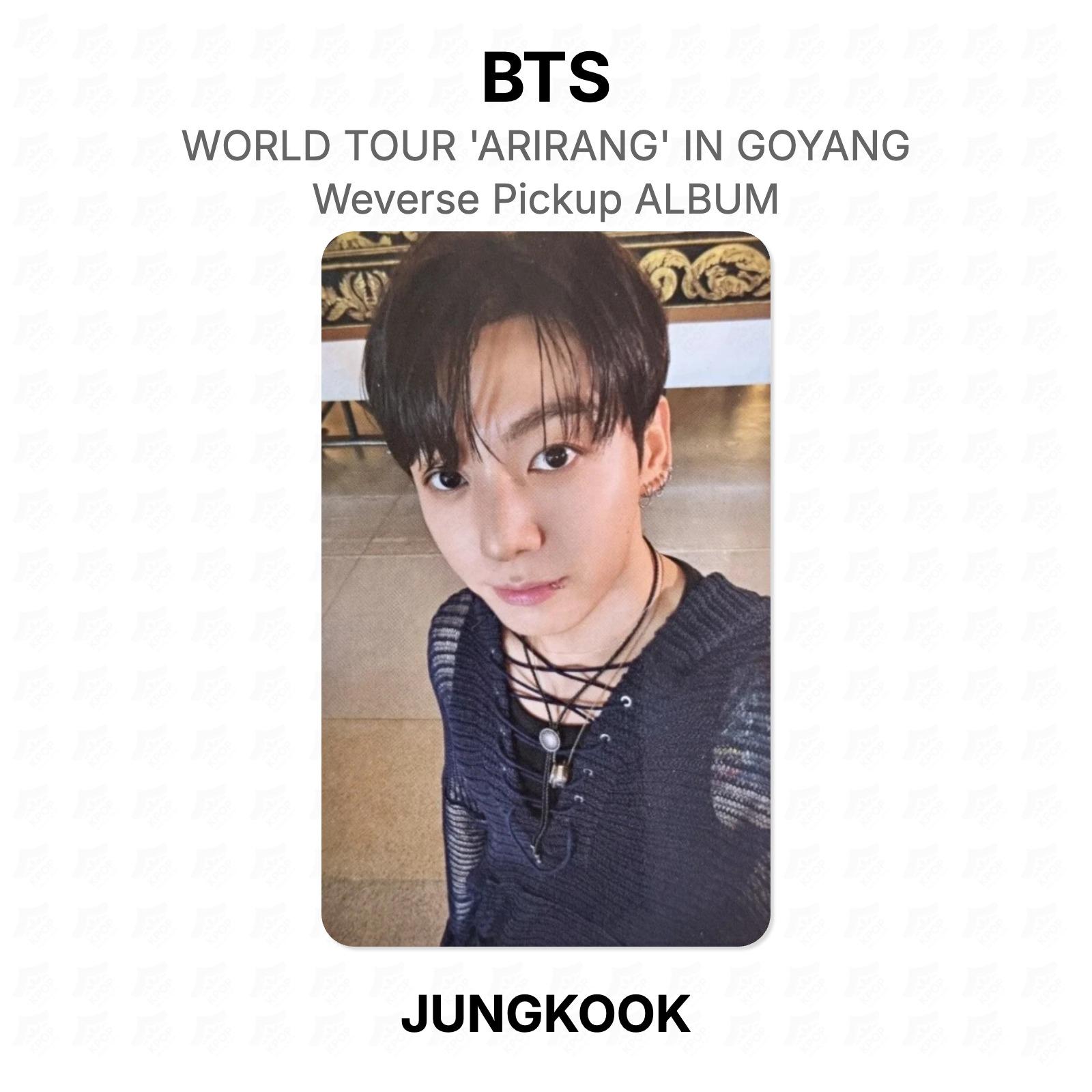BTS PASAULES TŪRE `ARIRANG` GOJANGĀ Weverse