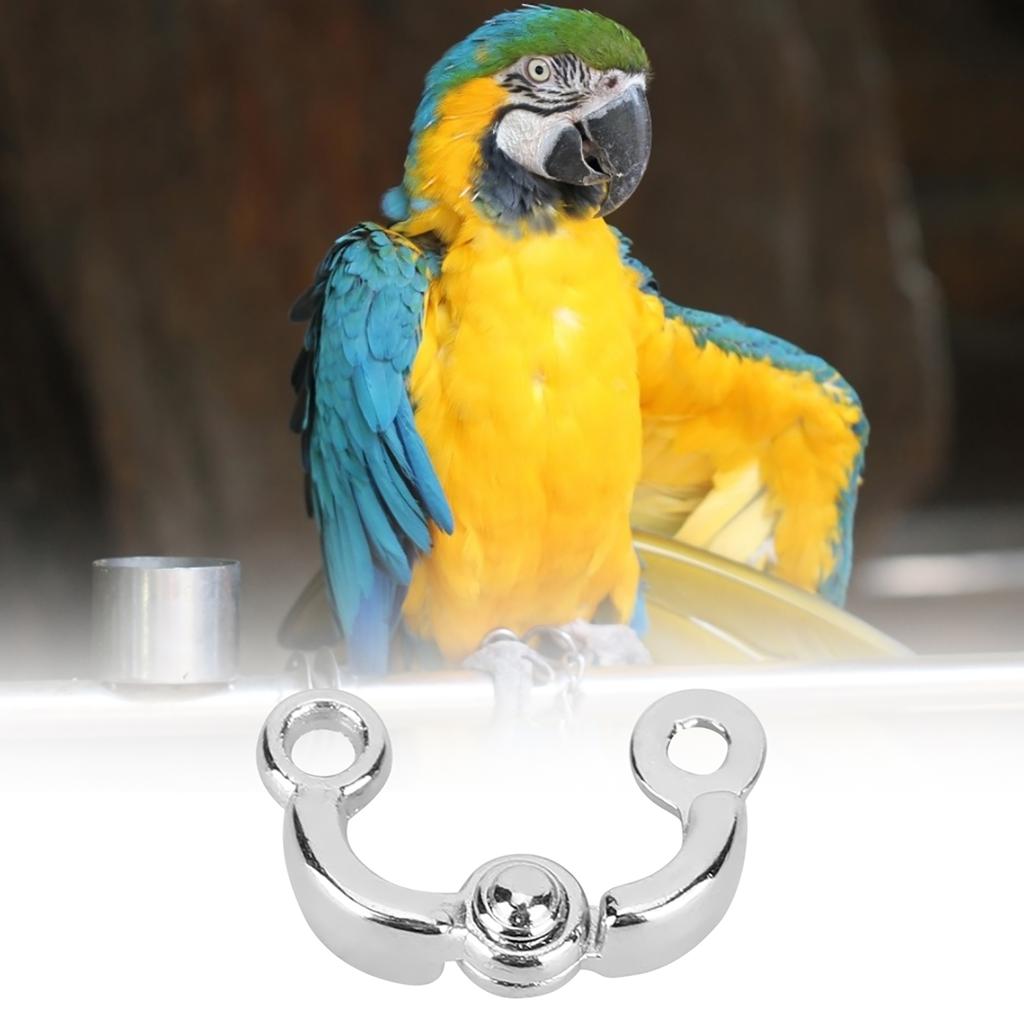 5PCS Metal Pet Bird Activity Opening Training Foot Ring Accessories Parrots Cage SuppliesNo. 5