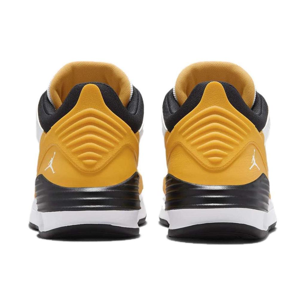 Jordan Max Aura 5 White Yellow Ochre Men Sneakers Black DZ4353-701