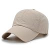 Hat Men Spring Summer Solid Color Mesh Cap Baseball Cap Women 2026 New Korean Edition Sunscreen Hat Mesh Breathable Peaked Cap