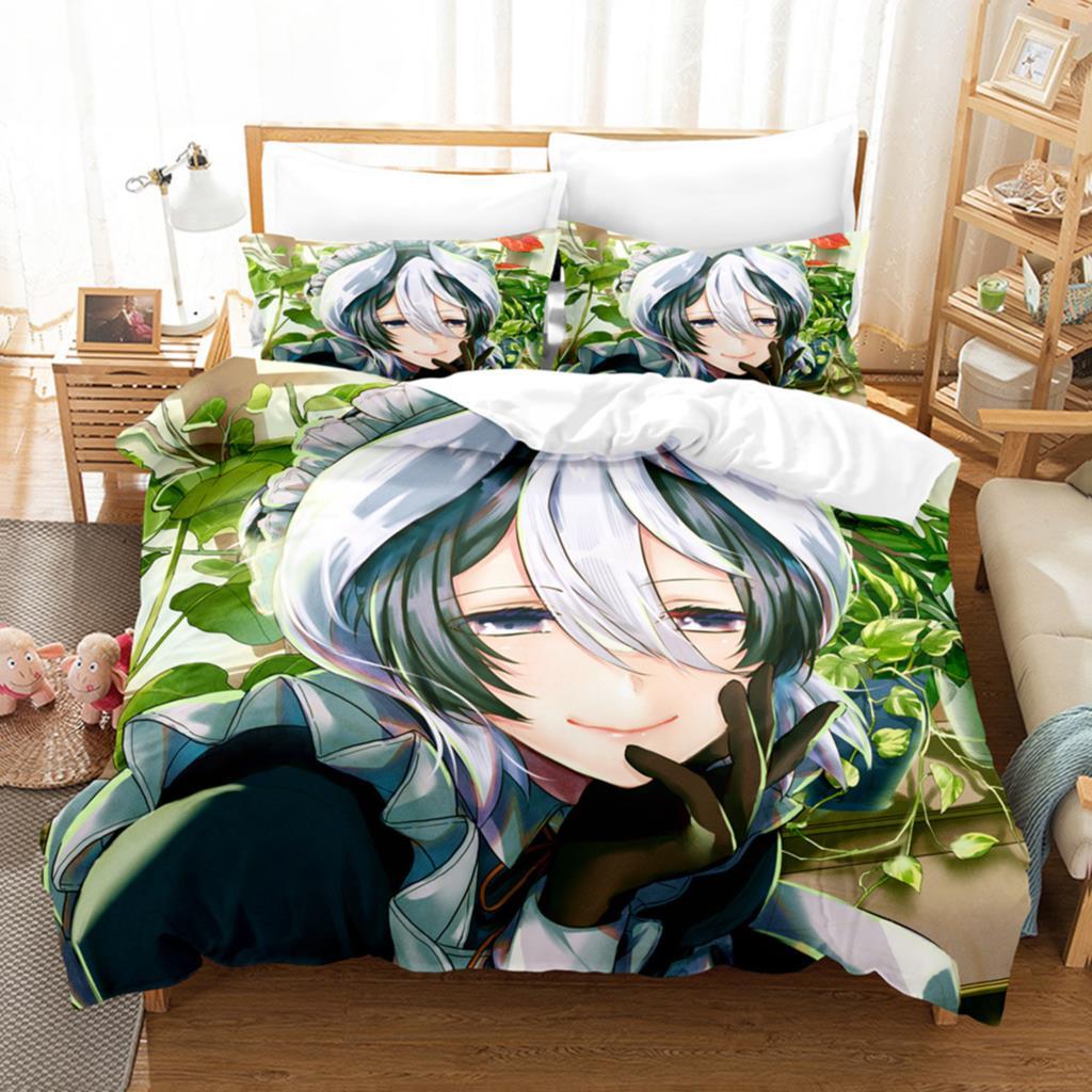3D Print Anime Engage Kiss Bedding Set Quilt Cover Twin Full Queen King Size With Pillowcases Bed Set Aldult Bedroom Decor Gift