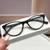 Retro round frame reading glasses middle-aged and elderly high definition comfortable reading glasses ultra-light live broadcast anti-blue reading gla