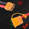 XT60 Connector Protective Sheaths XT60 Connector Covers for Male and Female Plugs, Preventing Contamination Accessories