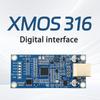 Tragbares XMOS XU316 USB Digitaler Unterstützung DSD512 Digitaler Konverter Übertragung 32bit 768K Installations-Entwicklungsboard