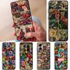 Funda Phone Cover Case for Xiaomi Redmi Note 12 Pro 14 7 8 11s 12s 10S 9S 9 11 10 13 Pro Plus Marvel Cartoon Hero