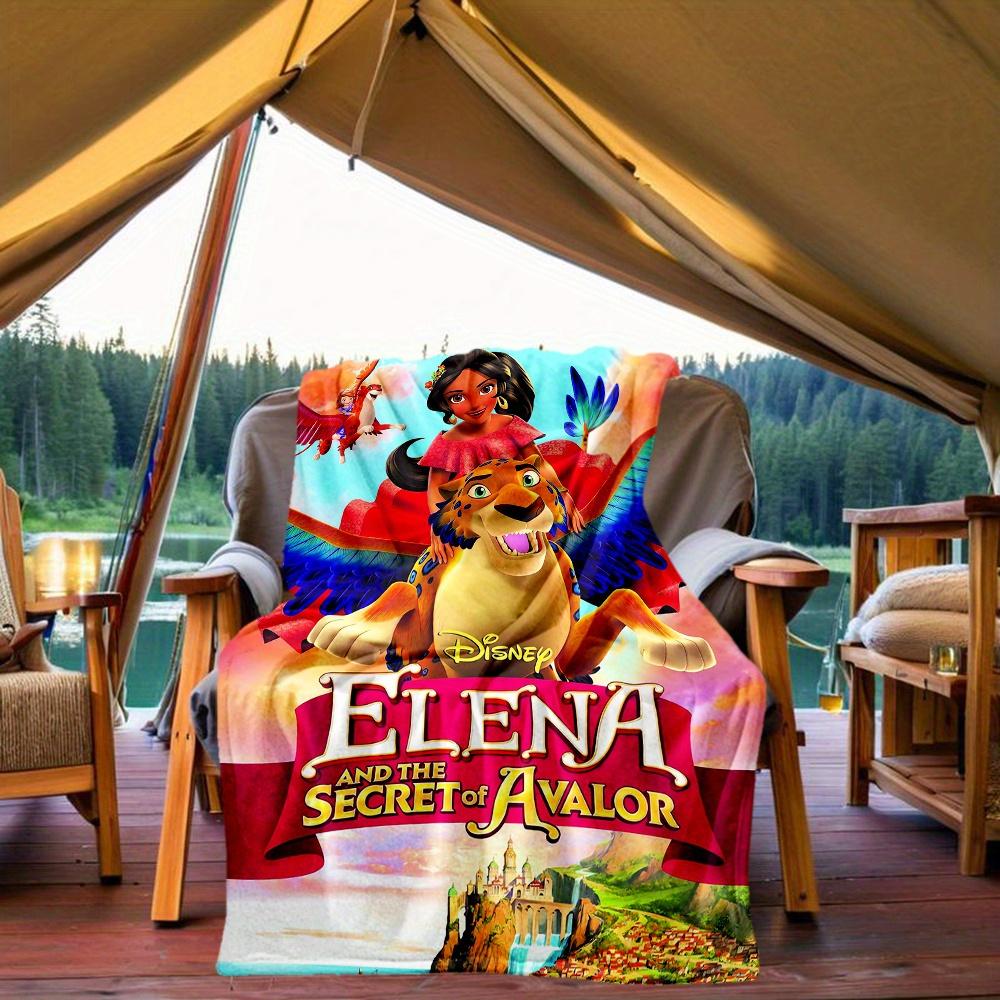 1pc, Disney Elena of Avalor Throw Blanket Soft Blanket for Room Decor, Outdoor Blankets, Living Room, Travel, Camping