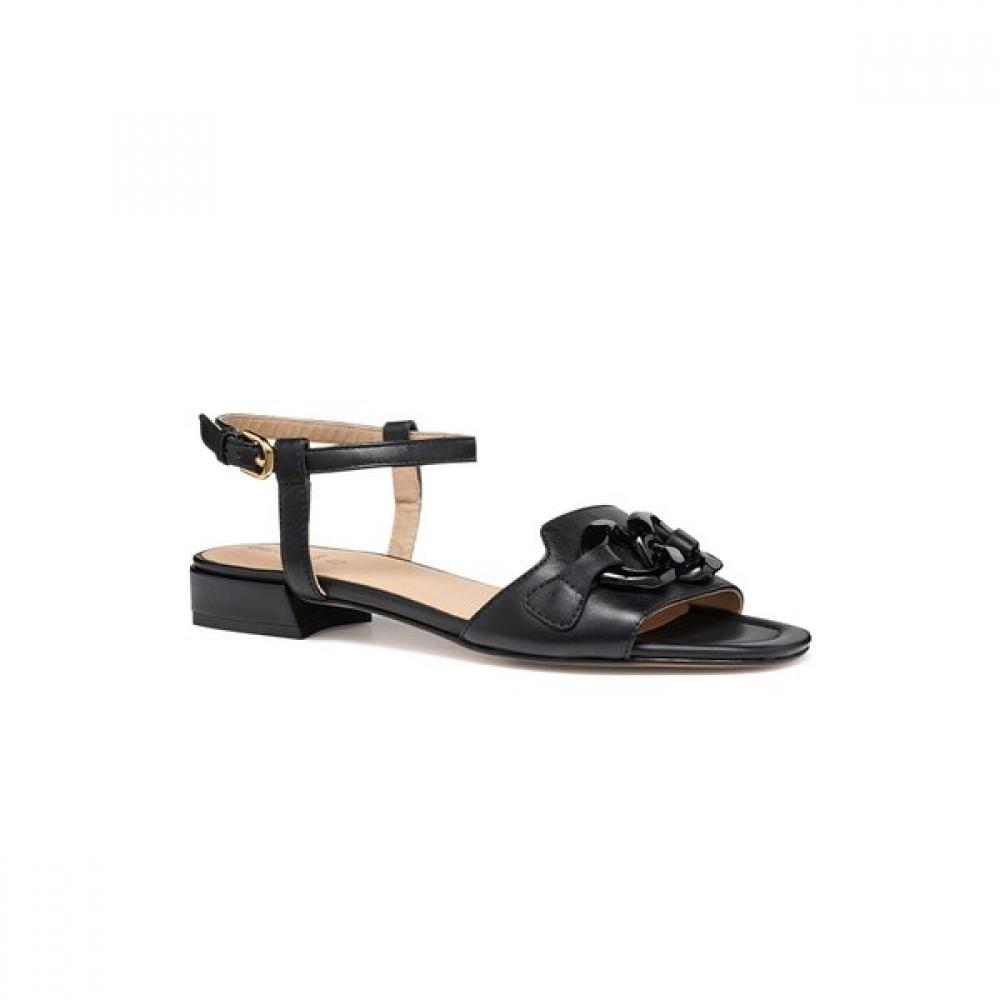 Geox Women S Comfort Strap dreSS SandalS Black 8gx80d5m1d New Eracliria 15