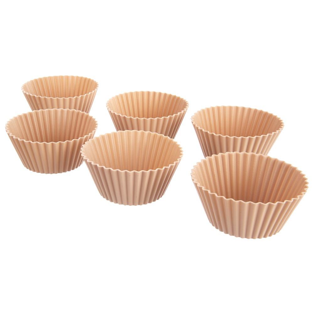 6X Foremki Silikonowe Do Pieczenia Muffinek Babeczek Na Muffinki Babeczki