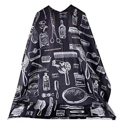 Pattern Cut Hair Tarpaulin Salon Barber Dress Robe Shawl Hairdressing Shawl