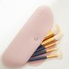 Silicone storage beauty bag, dust-proof makeup brush tool storage bag, travel portable makeup handbag