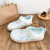 Summer new niche shallow mouth single shoes fashion sports ballet shoes Velcro Mary Jane versatile