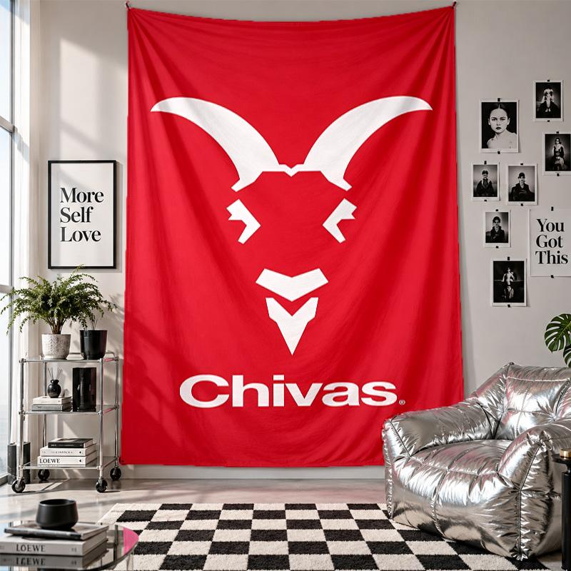 Wall TapestryChivas Art Hanging Cloth Decorative Background Cover for Room Decoration