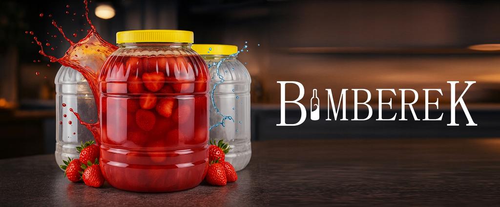 5x Behälter GLAS 5l Kunststoff MULTIFUNKTIONALE Gläser Für Liköre Lebensmittel