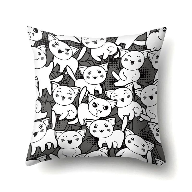 

Хэллоуин Наволочка Подушка для поясницы автомобиля Тыква Чехол для диванной подушки Офис Дом Гостиная Наволочка Pillow core not included