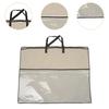 Extra Large Transparent Home Storage Bag For Pillows Quilt Travel Gear Nonwoven Fabric Construction Organizers
