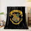 Hogwarts Badge Blanket bedroom Blanket for Livingroom Couch lunch break Soft Cozy throw for Friend's festival Gift