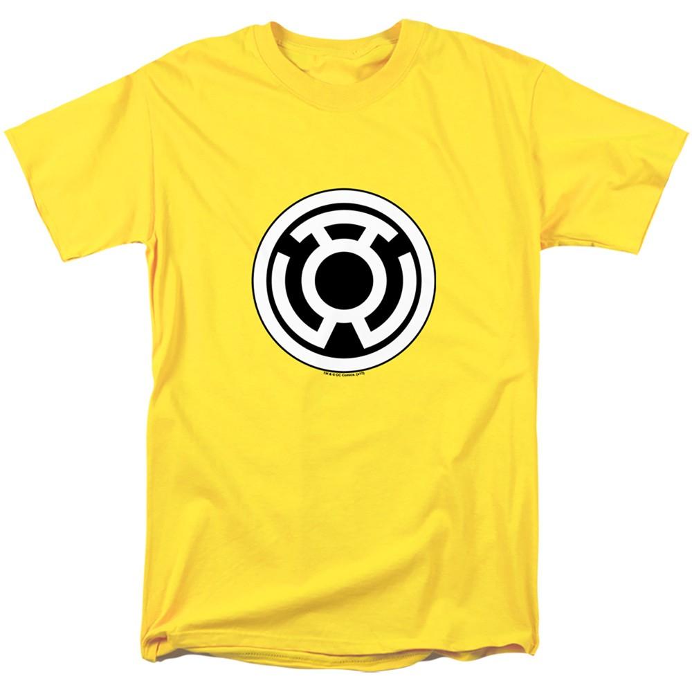 Green Lantern Corps Yellow Symbol Licensed Adult T-Shirt