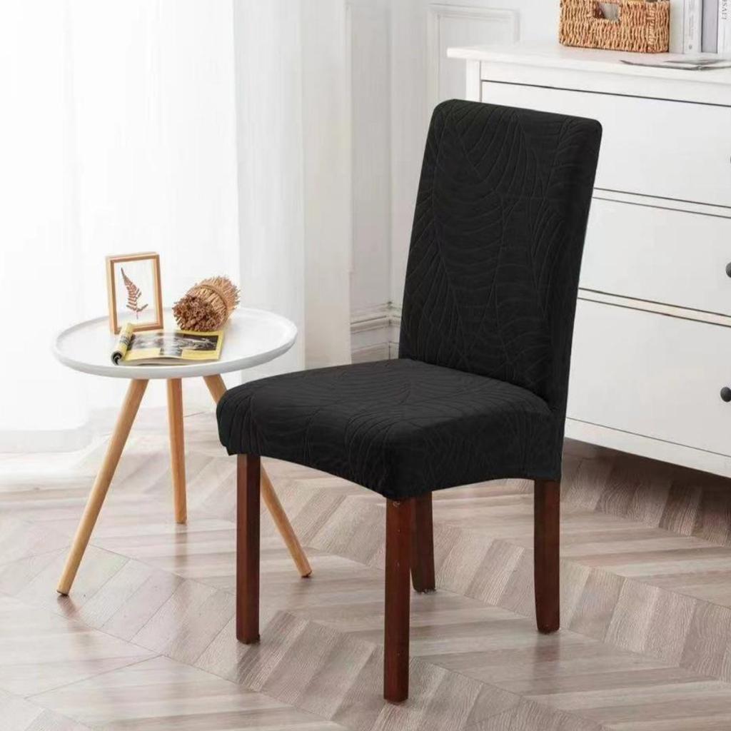 Waterproof High-Back Dining Chair Cover - Soft, Comfortable, Silky, Skin-Friendly Fabric