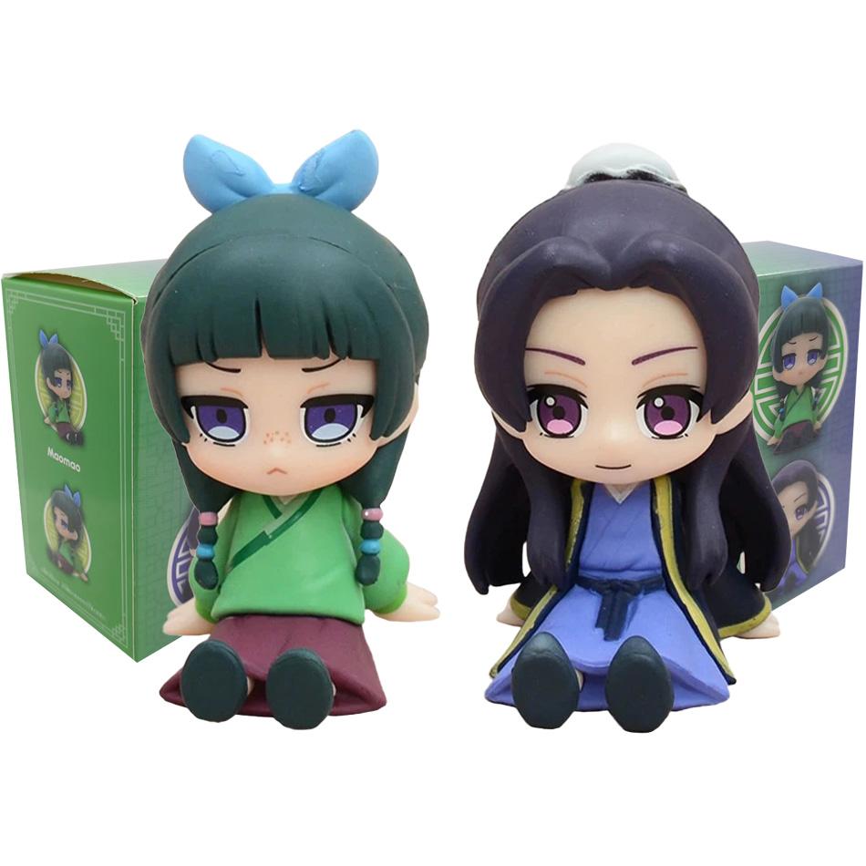 The Apothecary Diaries Maomao Jinshi Mini Figur Anime Peripherie Kawaii Sitzende Spielzeuge Desktop Auto Ornamente Modell Weihnachtsgeschenke