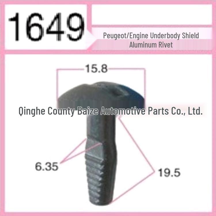 Peugeot Car Door Panel Nylon Snap Fastener Clip