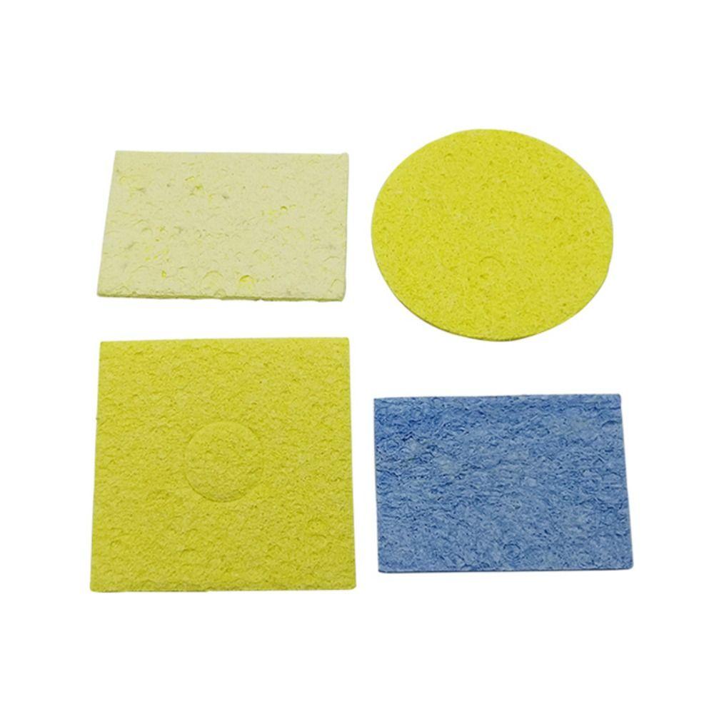 10Pcs Thickened Soldering Iron Tip Cleaning Sponge  Circuit Board Assembly and Welding