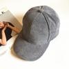 Cap Corduroy Baseball Unisex Peaked Caps Solid Color Hat Fashion Casual Gift
