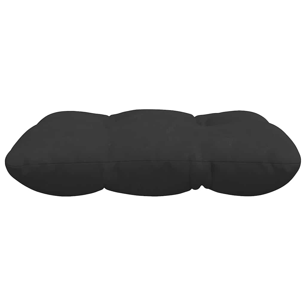 Seat Cushions 4 Pcs Black 40 X 40 Cm Microfiber Fabric