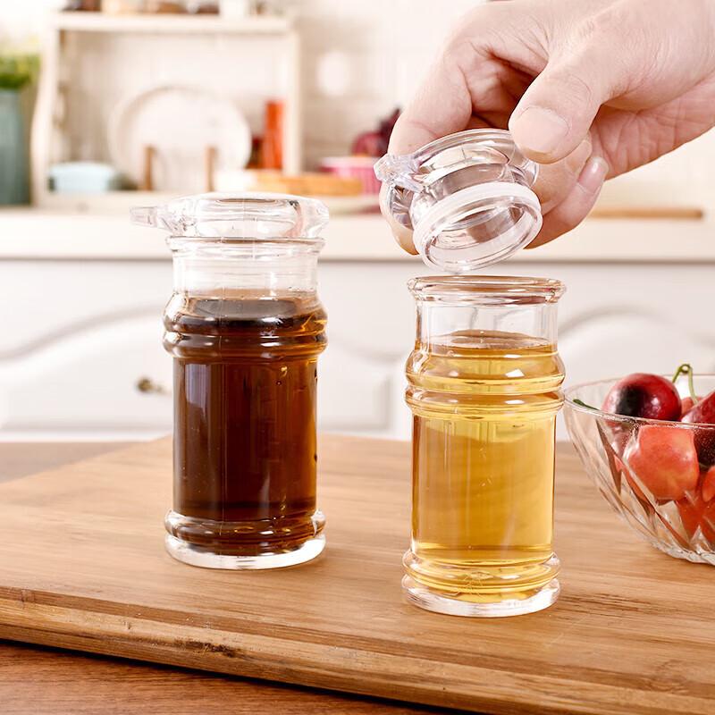 Restaurant Plastic Vinegar & Soy Sauce Dispenser Bottle