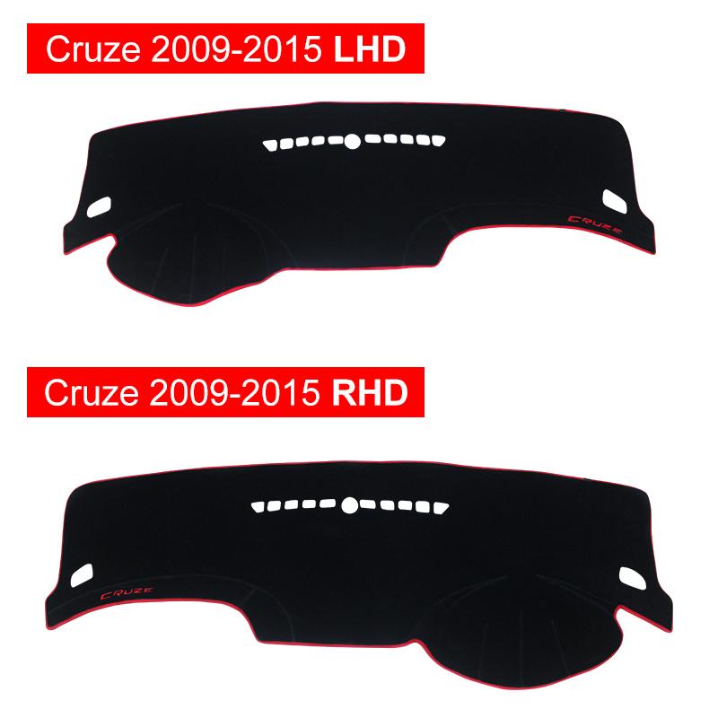 Car Dashboard Avoid Light Pad Instrument Cover Mats Accessories For Chevrolet Cruze J300 J400 2009 2010 2011 2012 2013 2014 2015