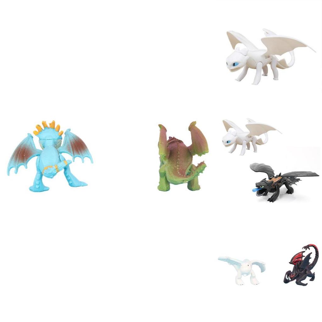 Dreamworks Dragons Figure Collection Mini Toothless Set For Kids And Dragon Trainers Aged 4 And Up